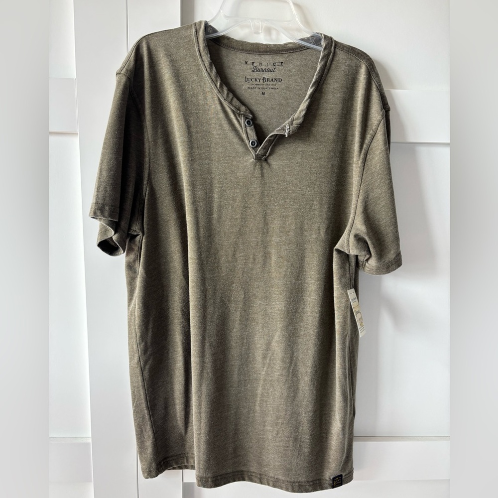 Men’s Short Sleeve Henley